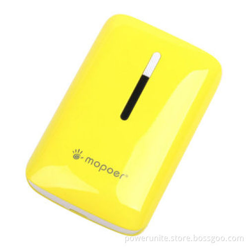 High-end, Easy Travel Power bank with 6,600mAh Capacity, LED Torch